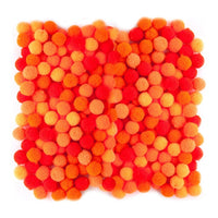 Akril Pom Poms, 1 cm - 120 db