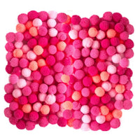 Akril Pom Poms, 1 cm - 120 db