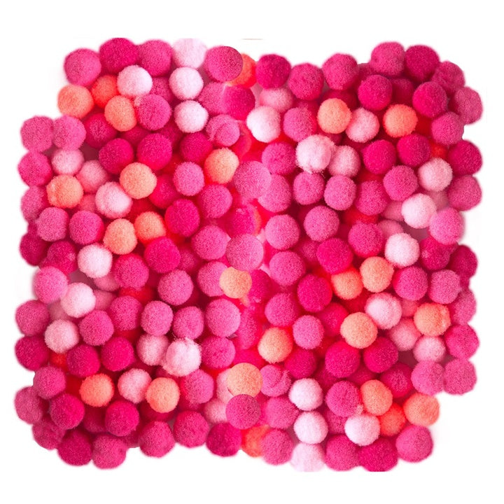 Akril Pom Poms, 1 cm - 120 db