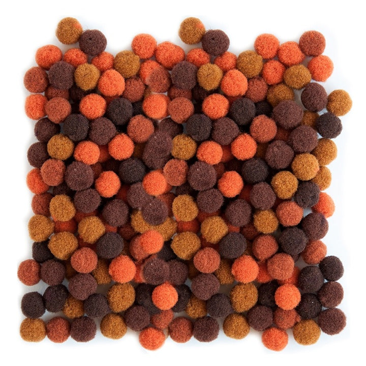 Akril Pom Poms, 1 cm - 120 db