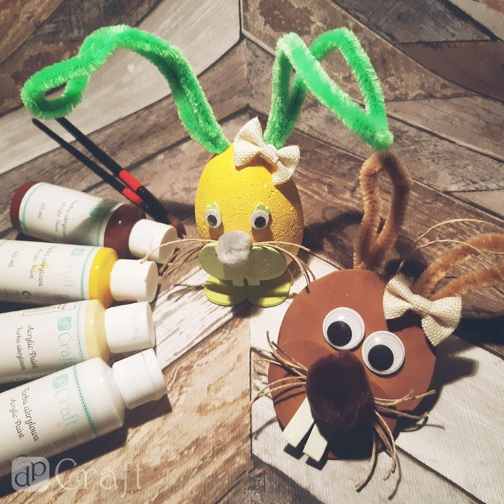 Akril Pom Poms állatmintás pomponok | 56 db (2)