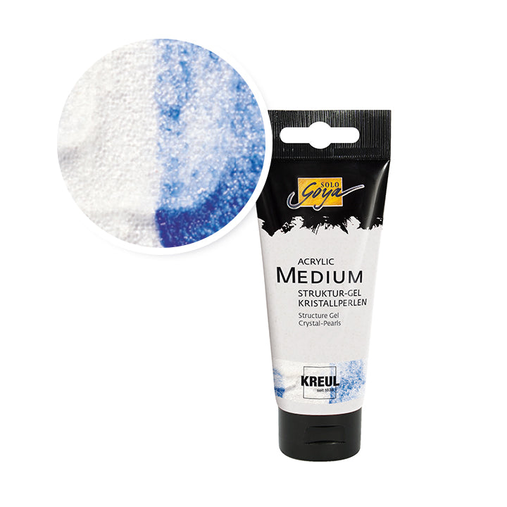 Akril struktúr zselé Solo Goya Crystal-Pearls 100 ml