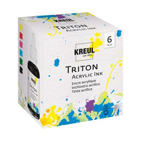 Akril tinta KREUL 50 ml - készlet 6 db