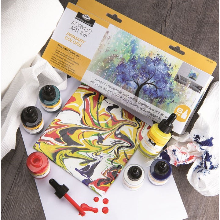 Akril tinta Royal & Langnickel alap színek 6 x 30 ml (3)