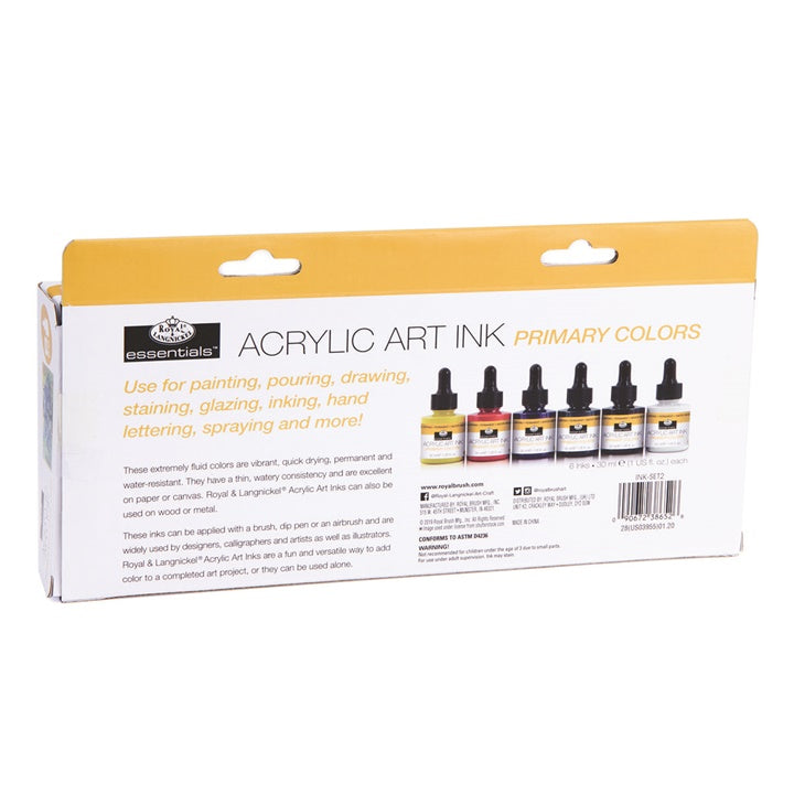 Akril tinta Royal & Langnickel alap színek 6 x 30 ml (5)