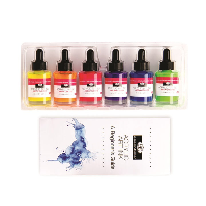 Akril tinta Royal & Langnickel neon színek 6 x 30 ml (4)