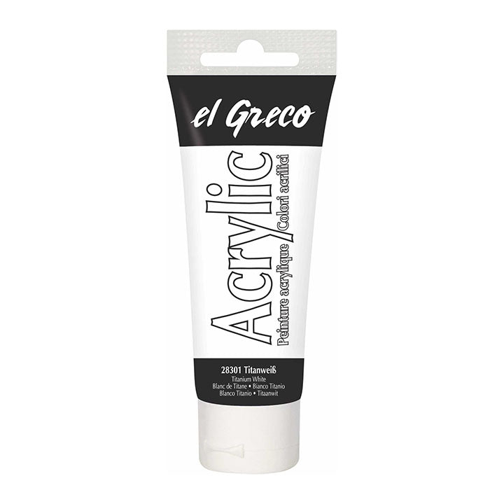 Akrilfesték El Greco 75 ml – Genuine Yellow Citron