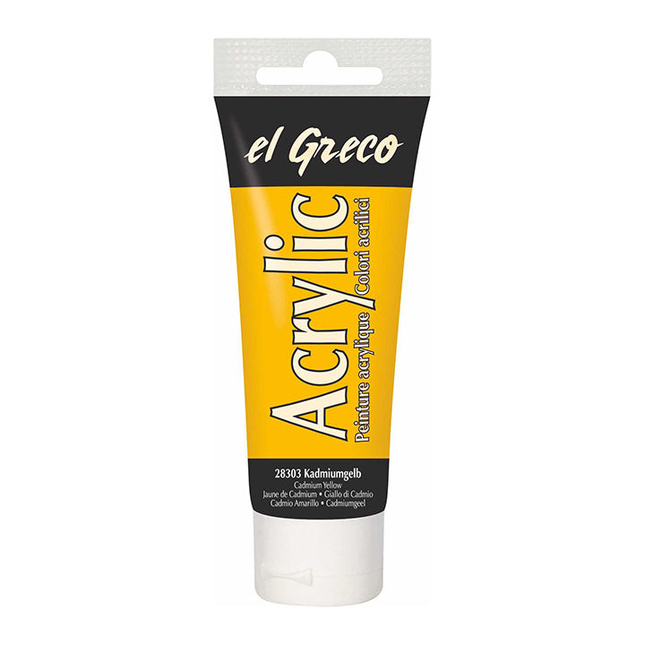 Akrilfesték El Greco 75 ml – Black