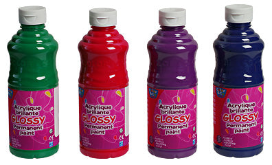 Akrilfesték GLOSSY 500ml