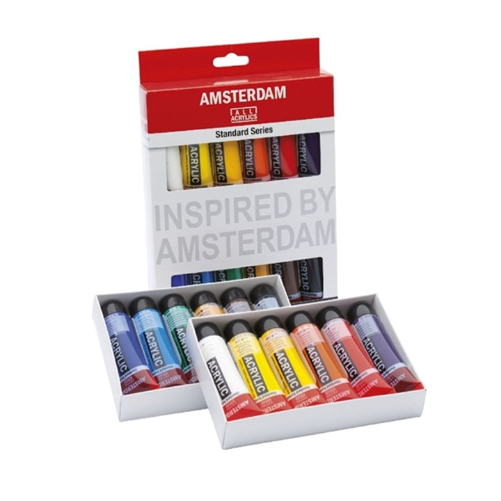 Akrilfesték készlet AMSTERDAM Standard Series 12 x 20 m
