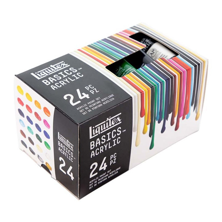 Akrilfesték készlet Liquitex Basics - 24x22 ml