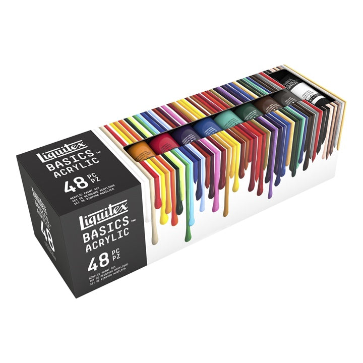 Akrilfesték készlet Liquitex Basics / 48x22 ml
