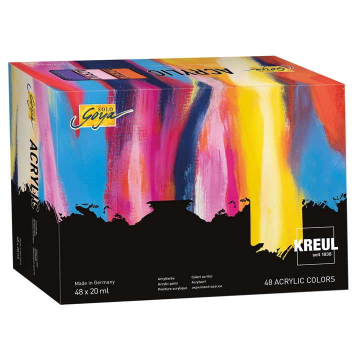 Akrilfesték-készlet Solo Goya KREUL 48 x 20 ml (1)