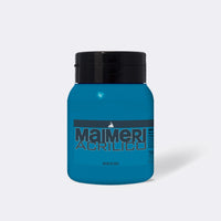 Akrilfesték Maimeri Acrilico 500 ml – Elsődleges ciánkék