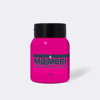 Akrilfesték Maimeri Acrilico 500 ml – Elsődleges magenta vörös