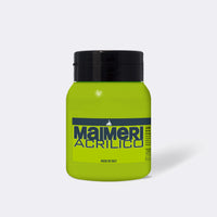 Akrilfesték Maimeri Acrilico 500 ml – Permanens sárgászöld