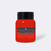 Akrilfesték Maimeri Acrilico 500 ml – Permanens világosvörös