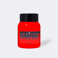 Akrilfesték Maimeri Acrilico 500 ml – Pirrol vörös