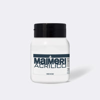 Akrilfesték Maimeri Acrilico 500 ml – Platinafehér