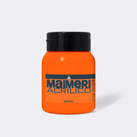 Akrilfesték Maimeri Acrilico 500 ml – Ragyogó narancs