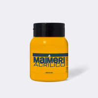 Akrilfesték Maimeri Acrilico 500 ml – Transzparens sárga