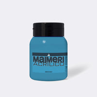 Akrilfesték Maimeri Acrilico 500 ml – Türkizzöld