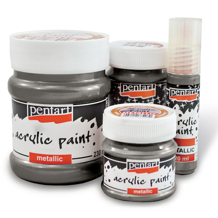 Akrilfesték metál - 20 ml