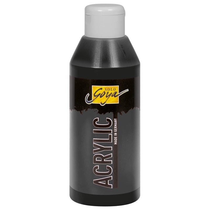 Akrilfesték Solo Goya Acrylic 250 ml – Black