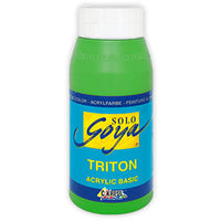 Akrilfesték Solo Goya TRITON 750 ml - Sárgászöld
