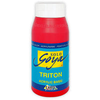 Akrilfesték Solo Goya TRITON 750 ml - Cseresznyepiros