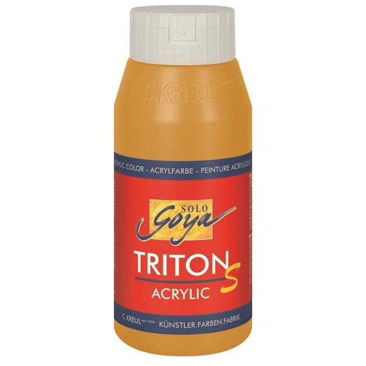 Akrilfesték Solo Goya Triton S 750 ml - Világos okker