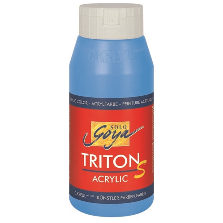Akrilfesték Solo Goya Triton S 750 ml - Világoskék