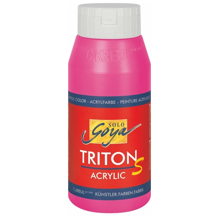 Akrilfesték Solo Goya Triton S 750 ml - Bíborvörös