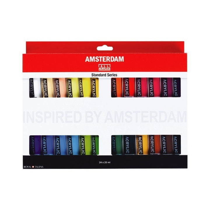 Akrilfesték szett AMSTERDAM STANDARD SERIES / 24x20ml