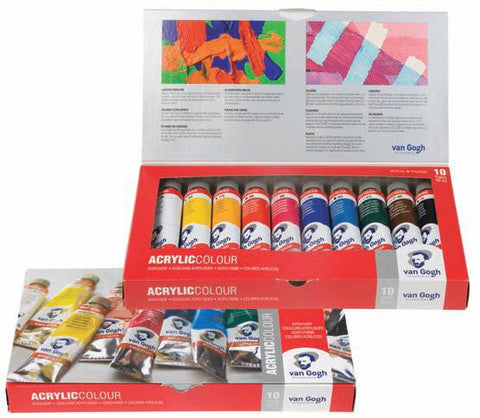 Akrilfestékek Van Gogh SZETT 10x40ml