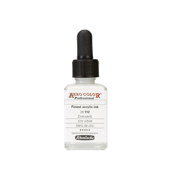 Akril tinta Schmincke AERO COLOR Professional Standard 28 ml – 112 cinkfehér