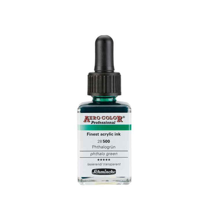 Akril tinta Schmincke AERO COLOR Professional Standard 28 ml – 500 Ftalo zöld