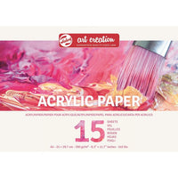 Akrylfestékekhez való papírblokk - 15 lap (3)