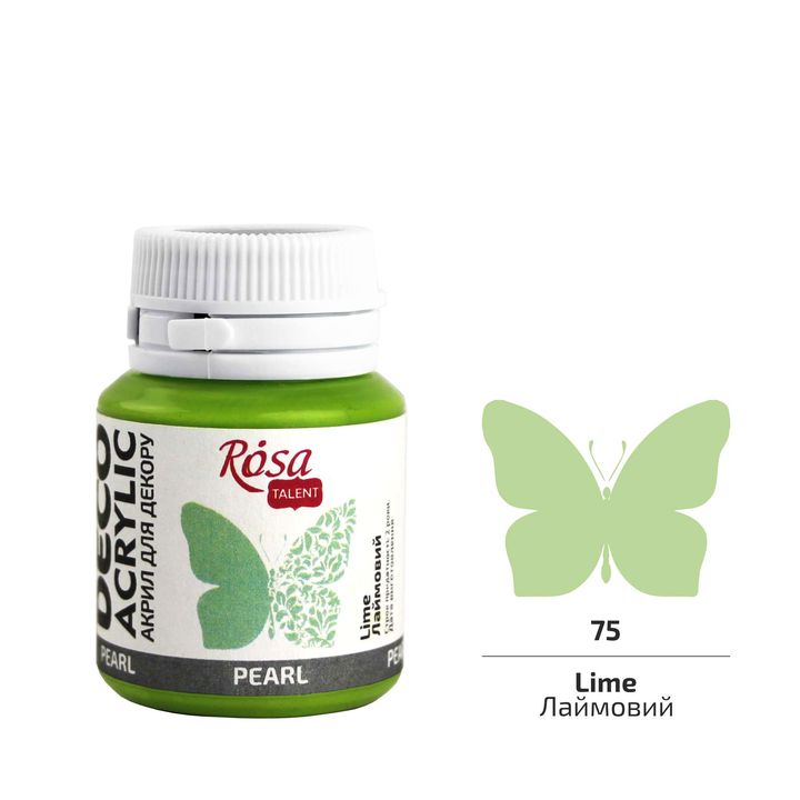 ROSA TALENT Pearl akril dekorációs festék 20 ml – 75 mész