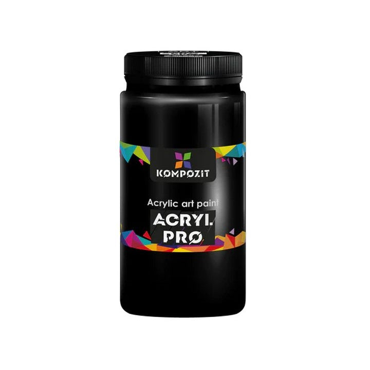 ACRYL PRO ART Composite akrilfesték 1.000 ml – 540 mars fekete