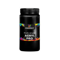 ACRYL PRO ART Composite akrilfesték 1.000 ml – 540 mars fekete