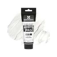ACRYL PRO ART Composite akril festék 75 ml – 018 titánium fehér