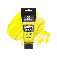ACRYL PRO ART Composite akril festék 75 ml – 112 citromsárga