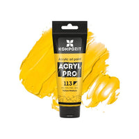 ACRYL PRO ART Composite akril festék 75 ml – 113 sárga közepes
