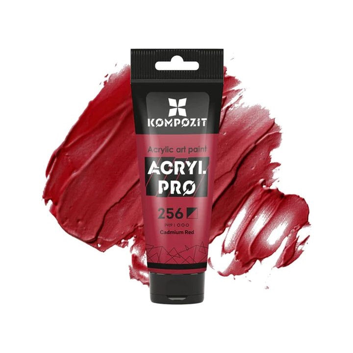 ACRYL PRO ART Composite akril festék 75 ml – 256 kadmiumvörös