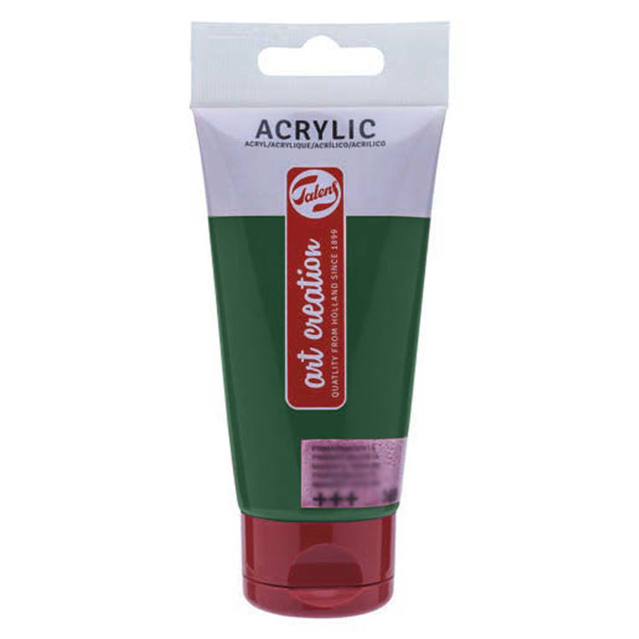 ArtCreation akrilfesték 200 ml / 24 szín – Permanent Green Deep