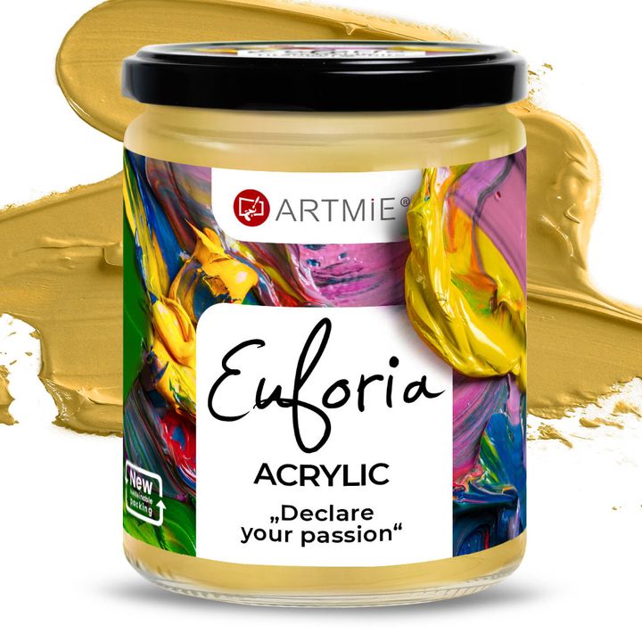 Akrilfesték ARTMIE EUFORIA 430 ml – 131 okkersárga