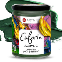 Akrilfesték ARTMIE EUFORIA 430 ml – 321 ftalazöld