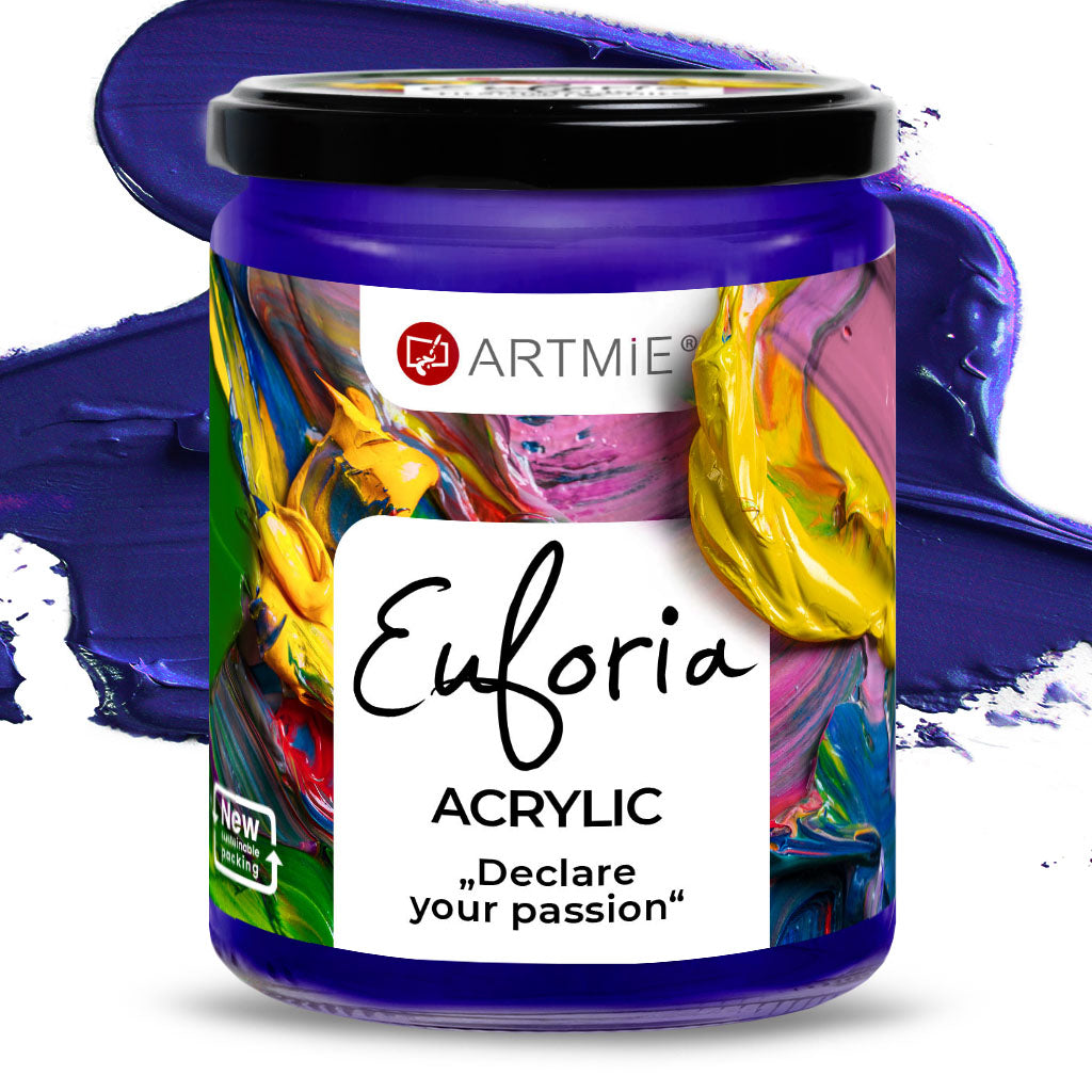 Akrilfesték ARTMIE EUFORIA 430 ml – 390 ultramarin kék