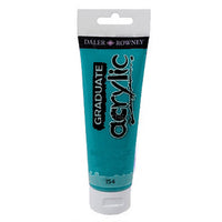 Akrilfesték Daler-Rowney GRADUATE 120 ml – 154 Phthalo turquoise